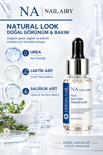 NA – Nail Airly | Tırnak ve Çevresi Besleyici Serum 10ml