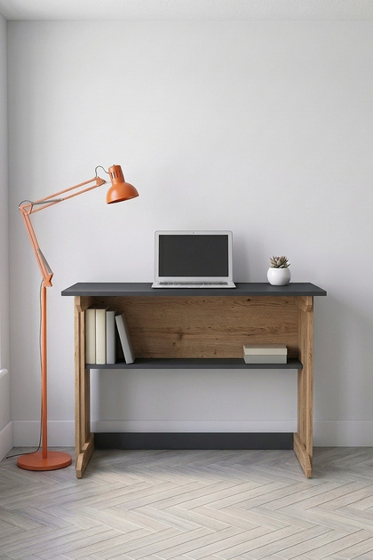 OptiWork Raflı Geniş Çalışma Masası 100x56 cm