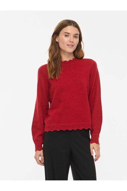 Strickpullover VINIKOLINA Stehkragen