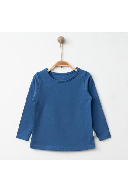 Body Uzun Kol Basic Indigo