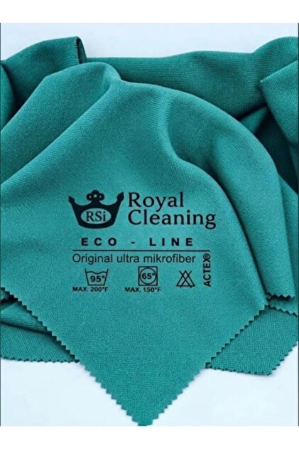 Rsi Ultra Microfiber Cleaning. Royal Cleaning Glass and Car Cloth (Green) 58X65 cm