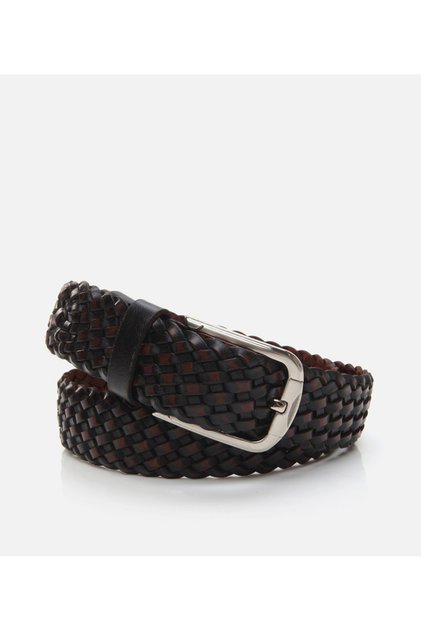 Genuine Leather Brown Men's Belt