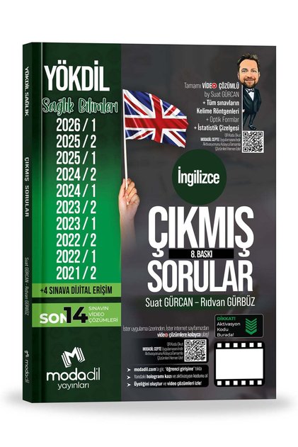 Modadil YÖKDİL Sağlık İngilizce Çıkmış Sorular - Video Çözümlü
