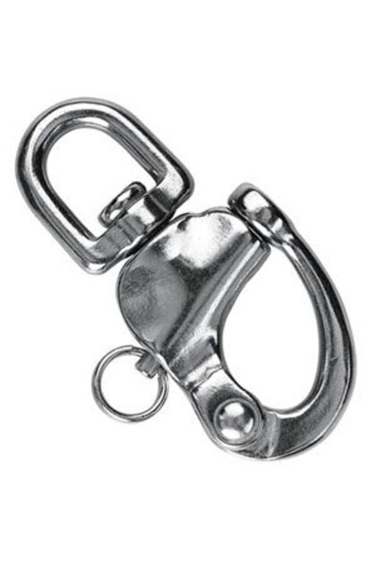 Tutucu Karabina Şeytan Kilidi (Snap Shackle) 70mm. Paslanmaz