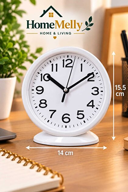 Dekoratif Modern Ayaklı Masa Saati