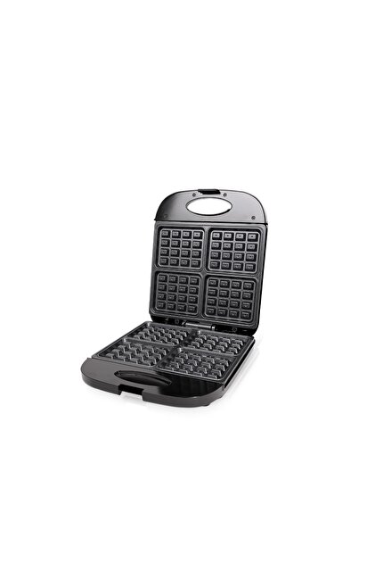 Waffle Maker Home Elec 1400W Black