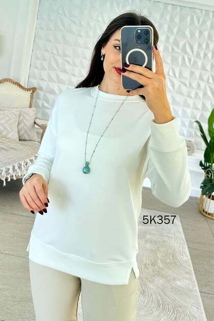 Crew Neck 2 Thread Sweatshirt 5K357
