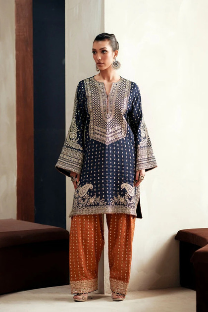LUXURY COUTURE DRESS- 2 PCS