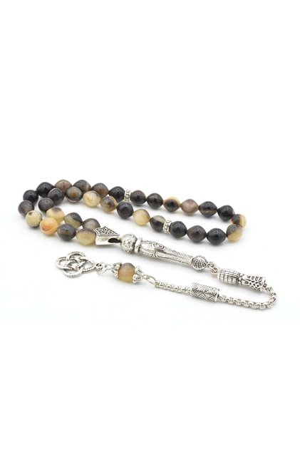 Starling cut wrist length ram horn rosary