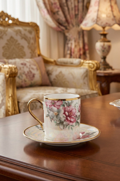 Florentis 6-Person 90 ml Porcelain Coffee Cup Set Ckr4611