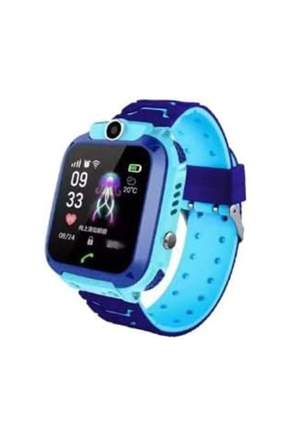 OEM - Smartwatch για παιδιά, IP67, οθόνη αφής, κλήση SOS, GPS, μπλε