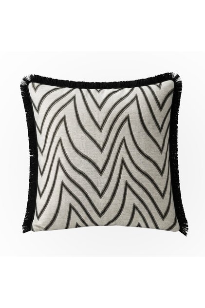 "Vellora" Patterned Tasseled Cushion Cover - 45X45
