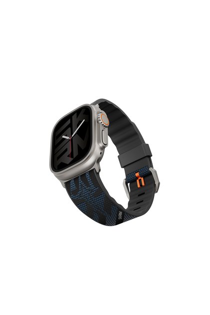 Watch 12 46mm Uyumlu Phantom Serisi Silikon Kordon Lacivert