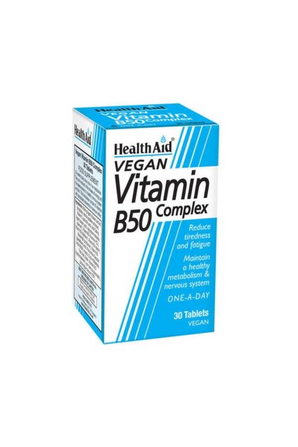 HEALTH AID Ισχυρό Σύμπλεγμα B50 30 Δισκία