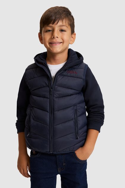 Boy's Navy Blue Vest 50328197-Vr033