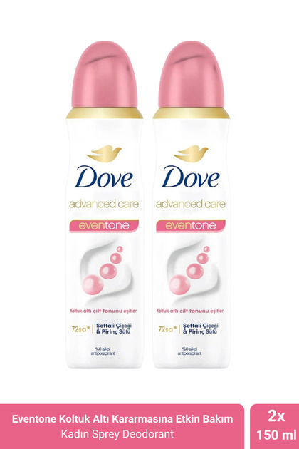 Eventone Kadın Sprey Deodorant 150 ml x 2 Adet