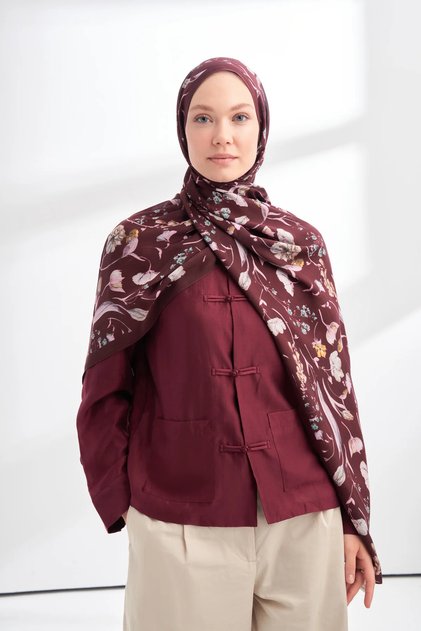 Floral Archive Rosalie Pattern Shawl