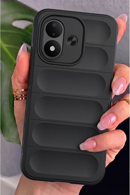 Xiaomi Redmi Note 17 4G/5G Uyumlu Kılıf Kamera Korumalı Parmak İzi Bırakmaz İçi Kadife Sıvı Silikon Kapak