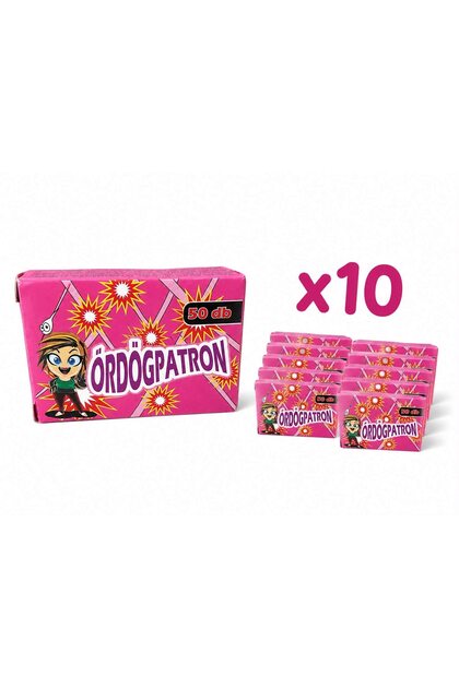 Petarde, 50 de bucăți, set de 10