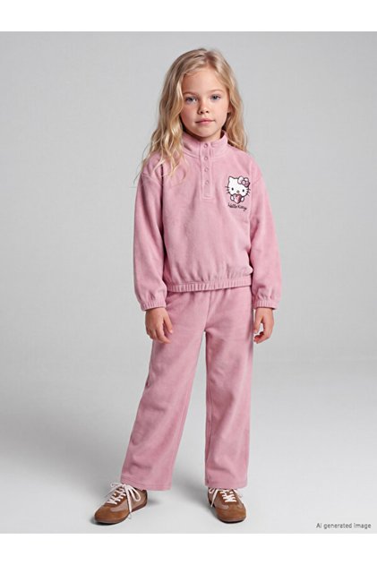 Esvab • Modern & Distinctive Hello Kitty Embroidered Girls' Set