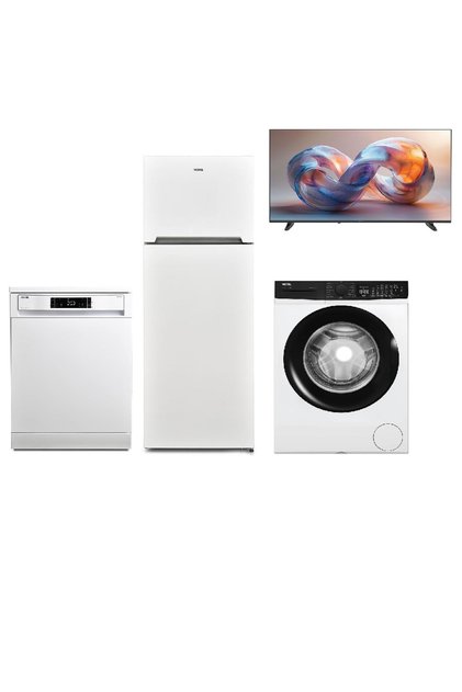 Çeyiz Seti-520lt Buzdolabı 11kg Çamaşır 4Pprog Bulaşık 127ekran TV