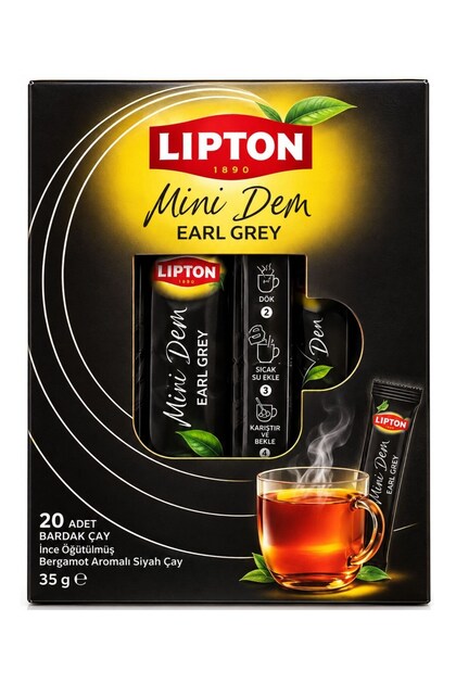 Earl Grey Mini Dem Bardak Çay 20li