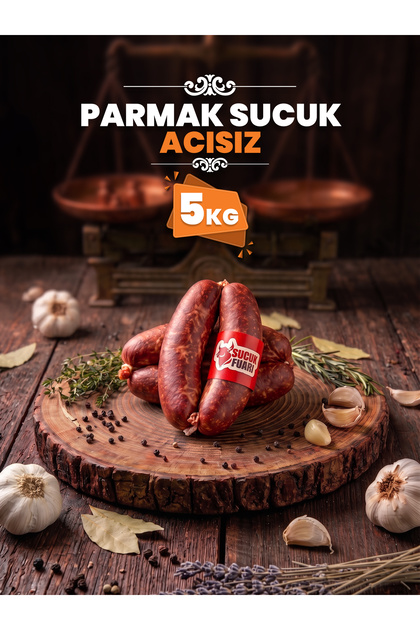 5 KG %100 Doğal Acısız Afyon Parmak Sucuğu