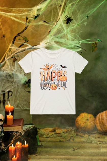Stil-X Happy Halloween - Halloween Printed Unisex T-Shirt