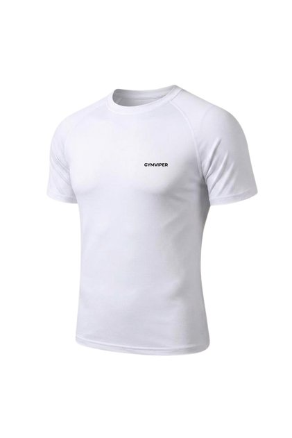 Men's Muscle Fit Sports T-Shirt Fitness Gym Training T-Shirt Short Sleeve