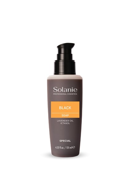 Săpun negru facial cu ihtiol pentru ten gras și impurități, 125 ml
