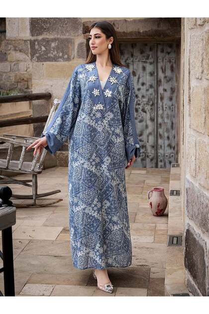 Rochie maxi, mix culori