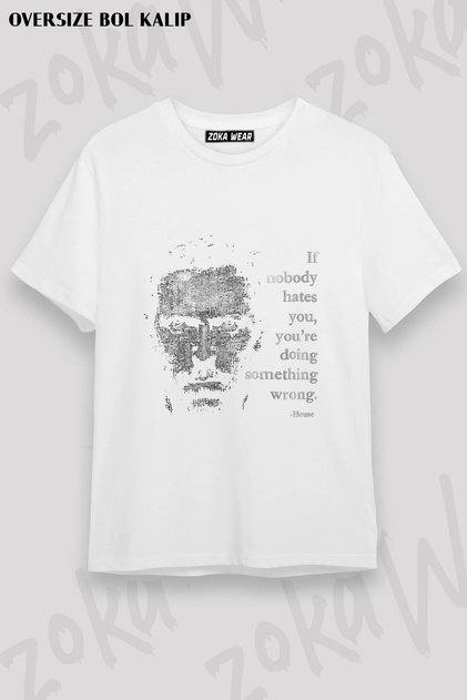 If Nobody Dr House Hates You Hugh Laurie Printed T-Shirt
