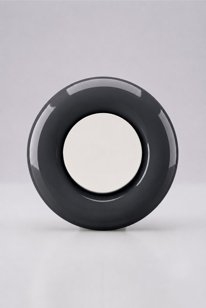 Special Design Bubble Series Exterior Gray Interior White Decorative Single Switch a Quality Plastic (Mechanism Included)