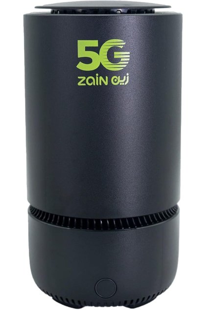 زين - جرين باكيت 5G CPE E5 - واي فاي 6 - سرعة تصل إلى 3600 ميجابت في الثانية | هوائي عالي الكسب مع منفذ إيثرنت 2.5 جيجابت في الثانية | إس