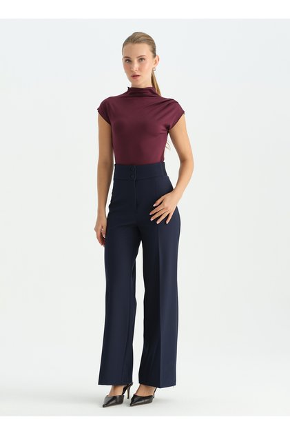 Lacivert Kadın Pantolon 26KSL5658