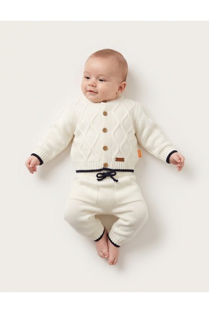 Compleu croset acrilic Sabin, alb