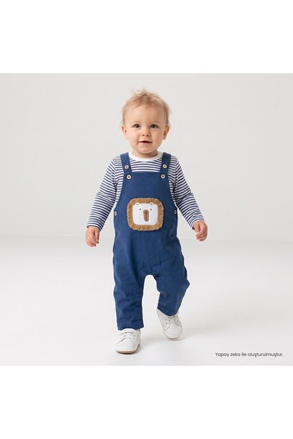 HelloBaby Yenidoğan Salopet-Sweatshirt