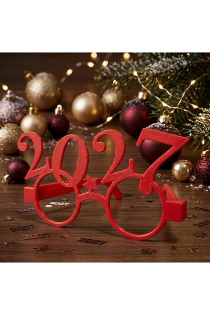 Yılbaşı Gözlükleri 2027 Yazılı