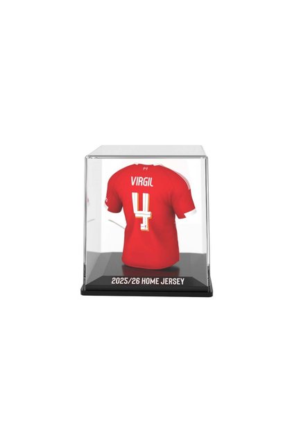 Splink - Van Dijk ( Liverpool ) - Home 25/26 Jersey Display Case, Official Licensed Collectible