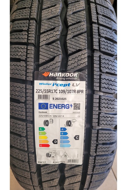 225/55R17C Winter i-cept RW12 Set Olarak (4ADET) C TİPİ (Yük) 109/107 (8KAT) Kışlık 2026 Üretim*