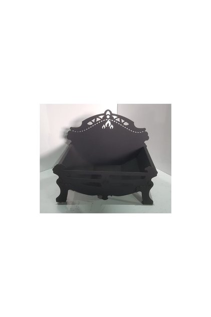 FİRE STOVE FRS-101A Alev desenli Lazer Kesim Odunluk