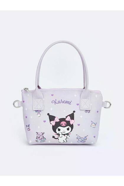 Lcw Accessories Lilac Kuromi Printed Girls' Shoulder Bag