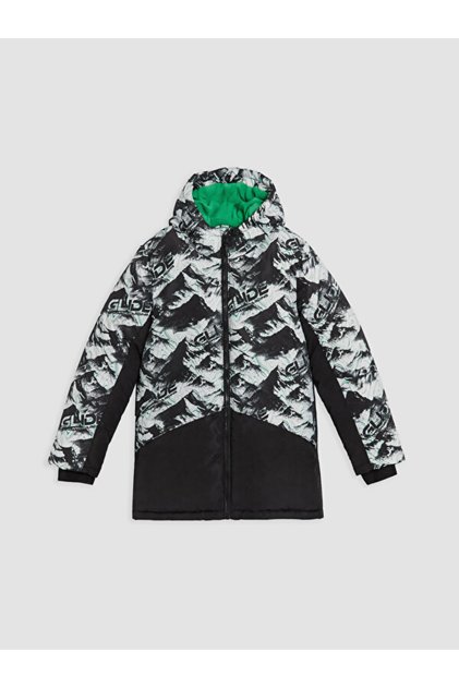 Rmz Gi̇yi̇m Farkiyla Hooded Boys' Puffer Jacket