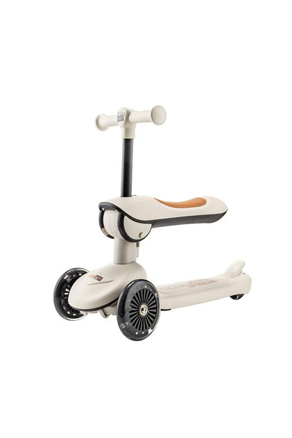 Funride Oturmalı Scooter Krem