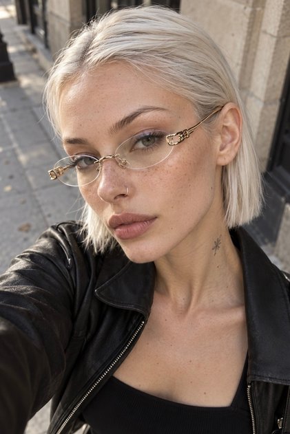 Libra- Blue Light Protected Women's Glasses Image Display Glasses New Season Style Case and Cloth with Gift