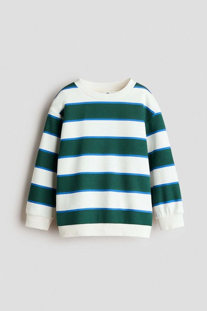 Printed brushed-inside sweatshirt
