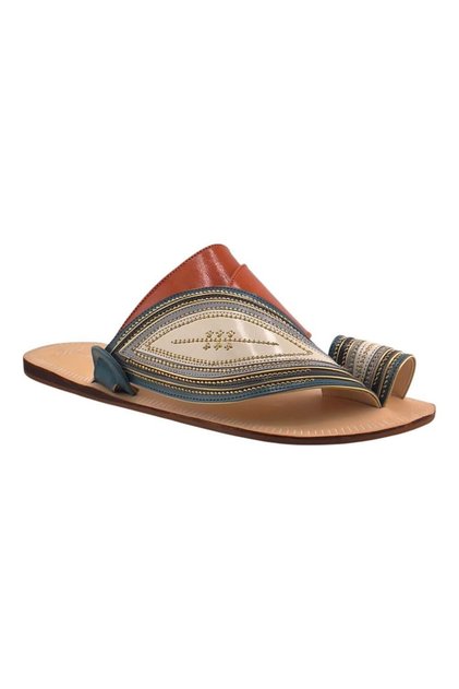 Embroidered Handmade Arabic Sandals for Men