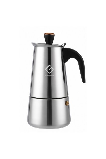 Cafetieră moka, din oțel inoxidabil, capacitate 6 căni, Grunberg GR5182 - Victronic