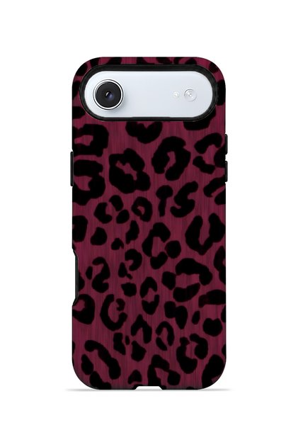iPhone 17 Air Vorian Double Layer Fuchsia Leopard Case