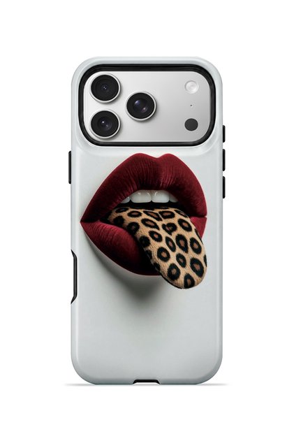 iPhone 17 Pro Vorian Double Layer Leopard Lip Case